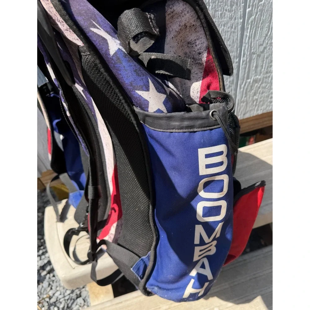 Boombah Superpack Baseball Softball Bat Bag American Flag Stars Stripes Gear Bag